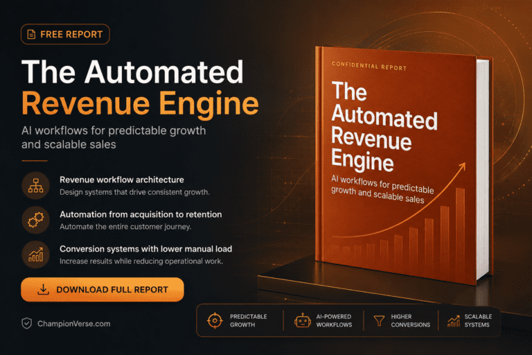 The Automated Revenue Engine: AI Workflows for Predictable Growth and Scalable Sales preview
