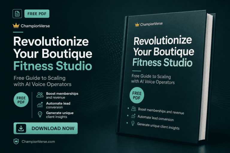 Revolutionize Your Boutique Fitness Studio: Free Guide to Scaling with AI Voice Operators preview