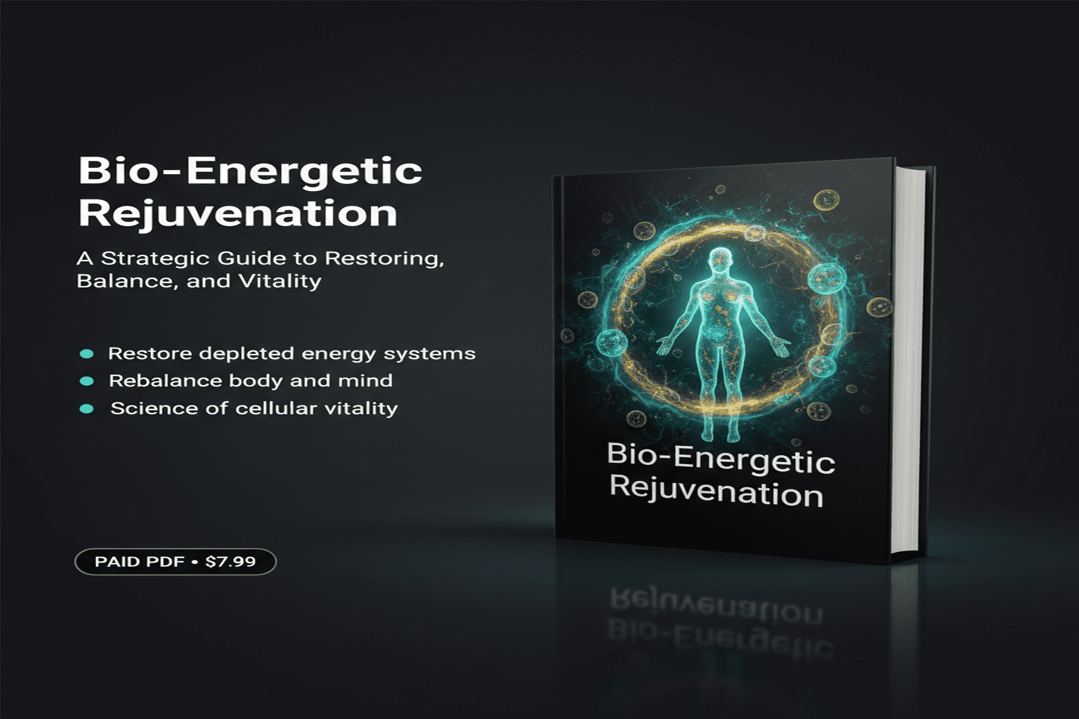 Bio-Energetic Rejuvenation: A Strategic Guide to Restoring Energy, Balance, and Vitality cover