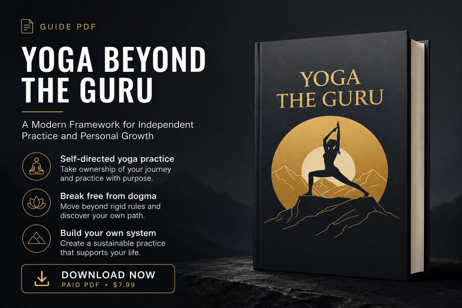 Yoga Beyond the Guru: A Modern Framework for Independent Practice and Personal Growth cover