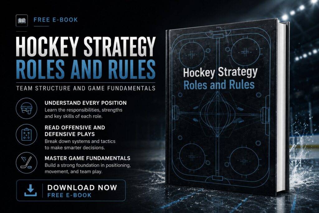 Hockey Strategy Roles and Rules free e-book cover