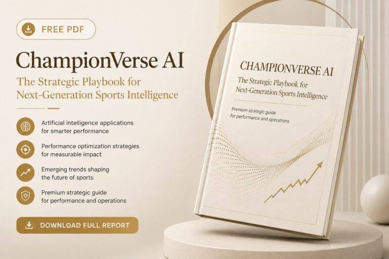 ChampionVerse AI: The Strategic Playbook for Next-Generation Sports Intelligence preview