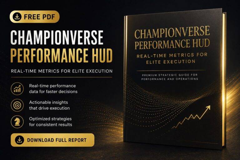 ChampionVerse Performance HUD: Real-Time Metrics for Elite Execution preview