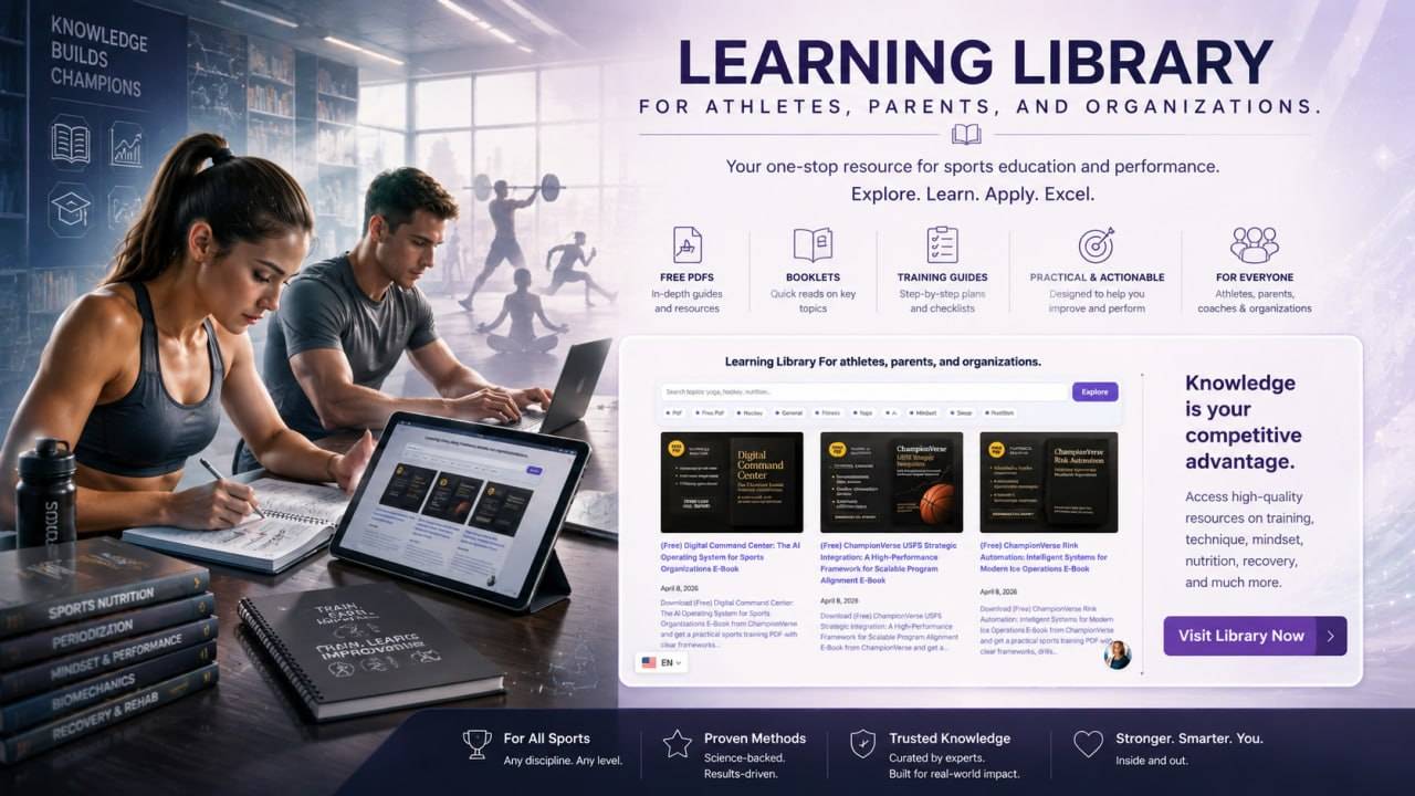 ChampionVerse sports AI library visual