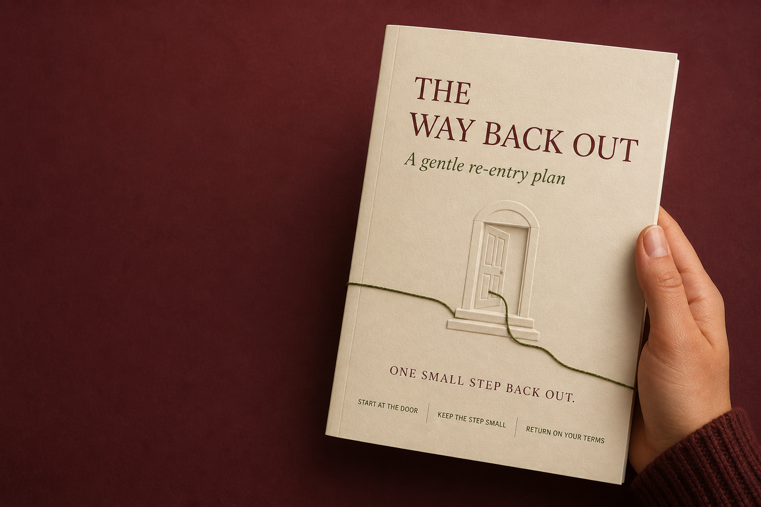 The Way Back Out Core edition, free four-page field guide