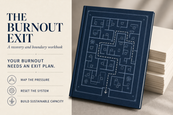 The Burnout Exit Extended edition, complete fifteen-page visual workbook for $7.99