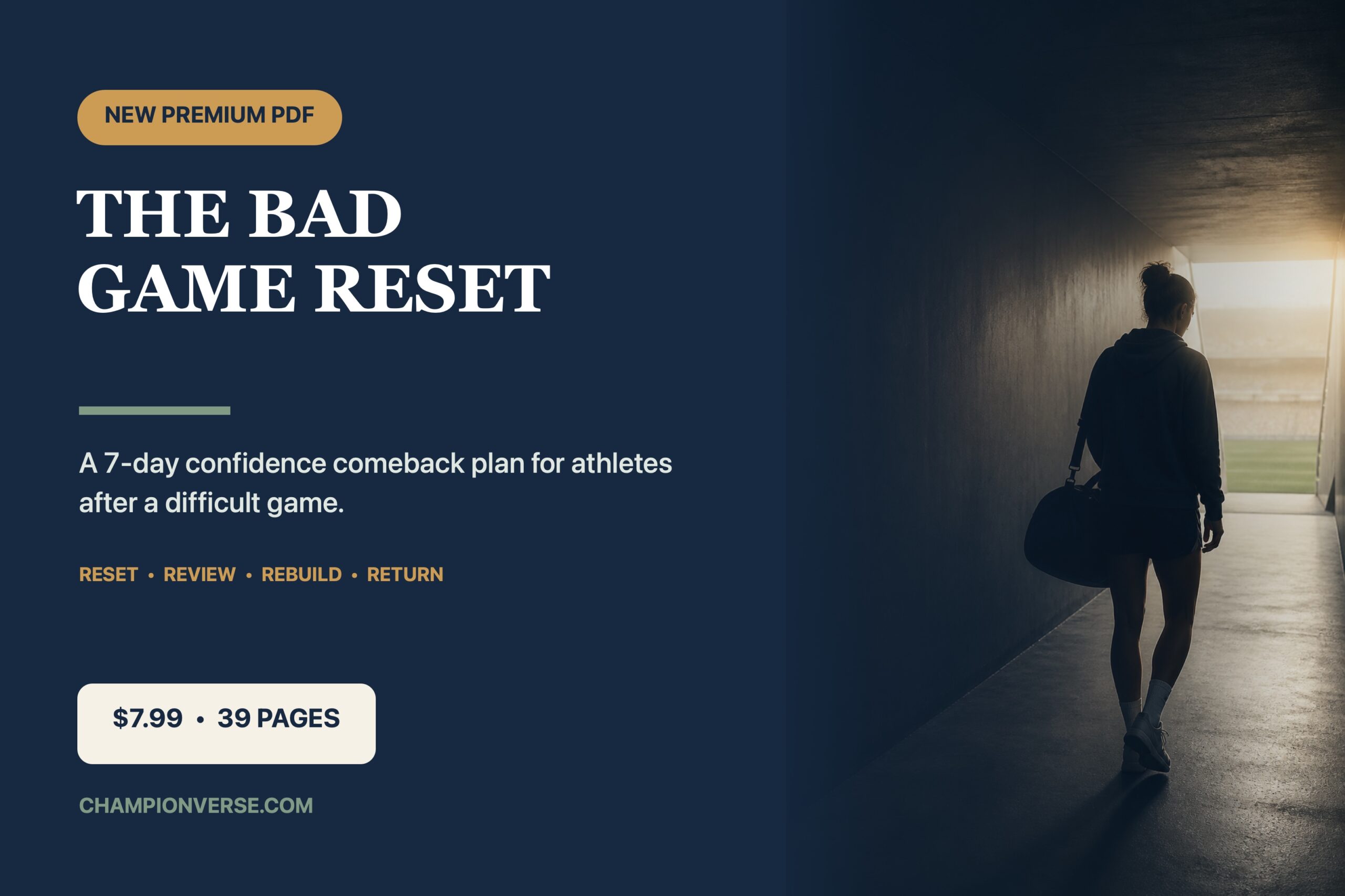 The Bad Game Reset: A 7-Day Confidence Comeback Plan for Athletes preview
